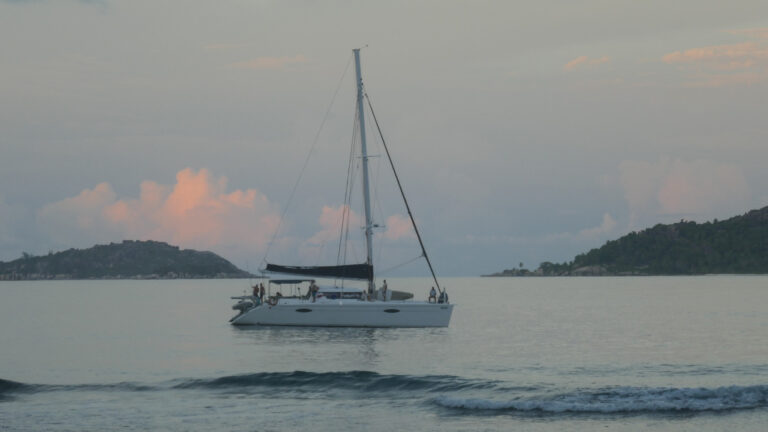 Boat In La Digue