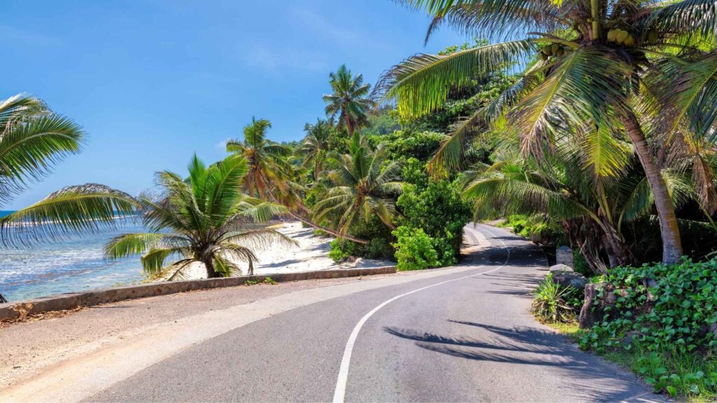 Coastel Road Mahé