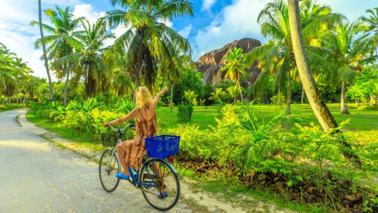 La Digue Bicycle Island Life