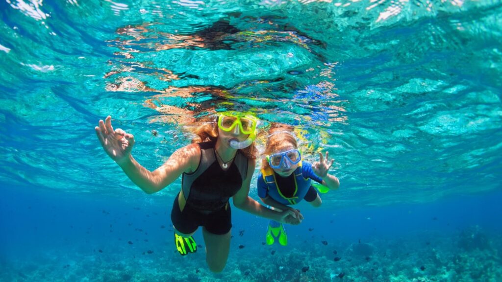 Snorkeling In Shallow Water