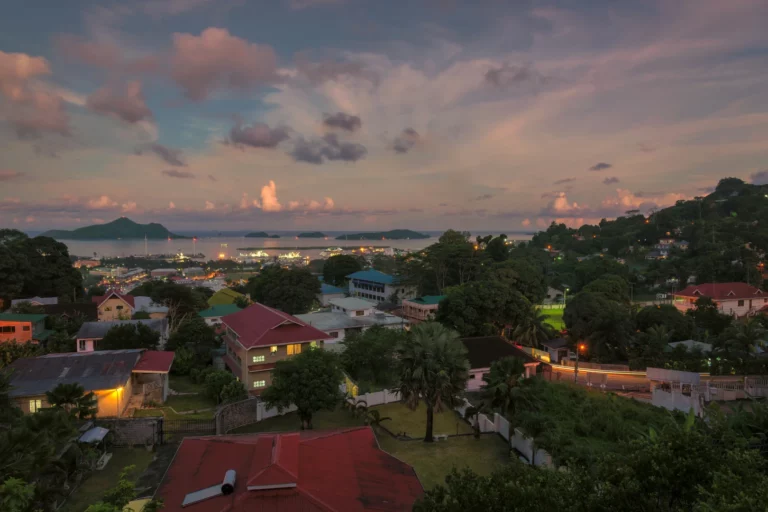 seychelles at night